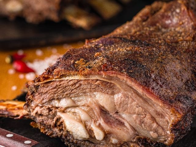 Costela assada no ponto perfeito